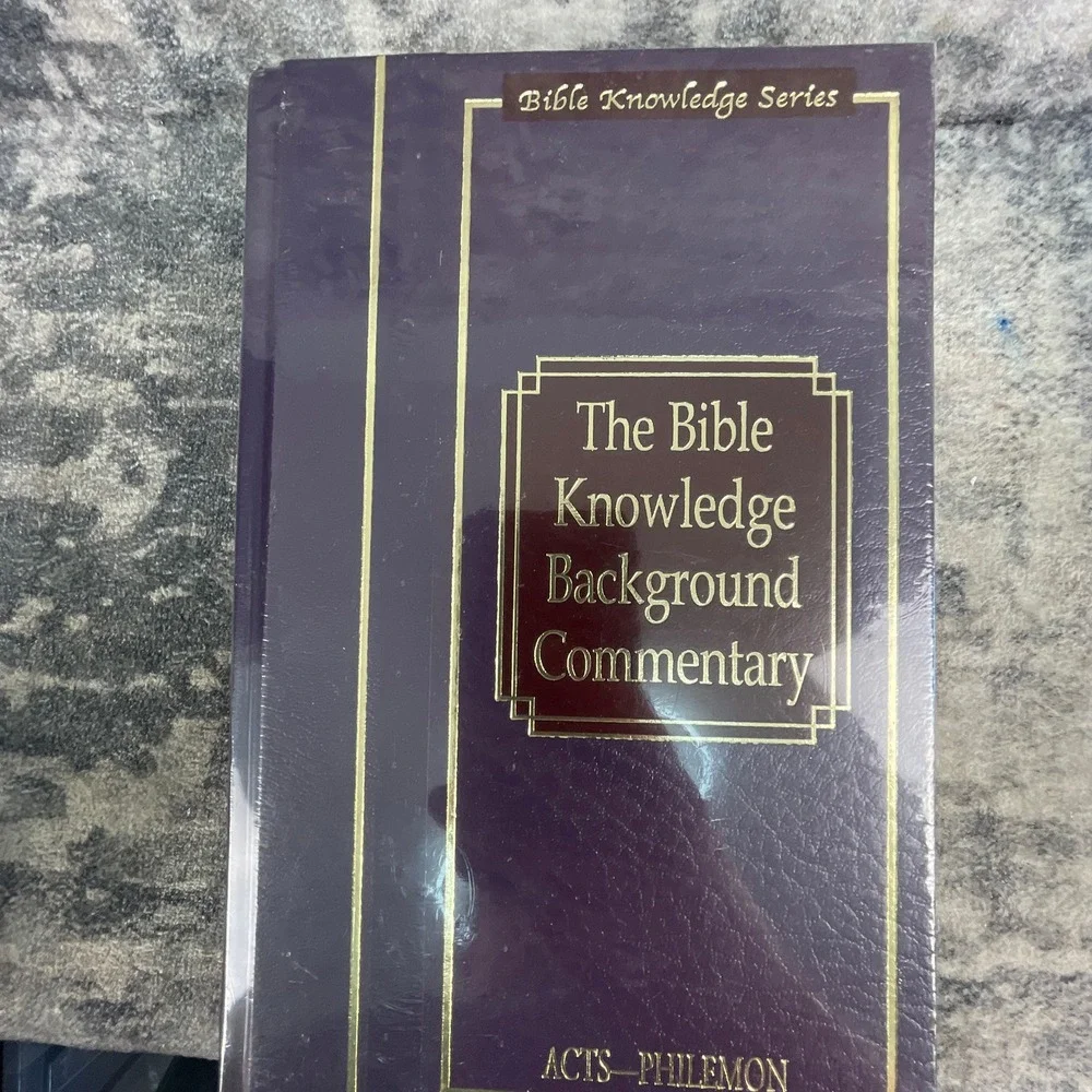 Bible Knowledge Background Commentary Acts-Philemon Hardcover Dr. Craig Evans